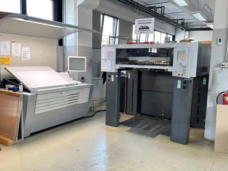 Heidelberg SM 102-2-P impresora offset