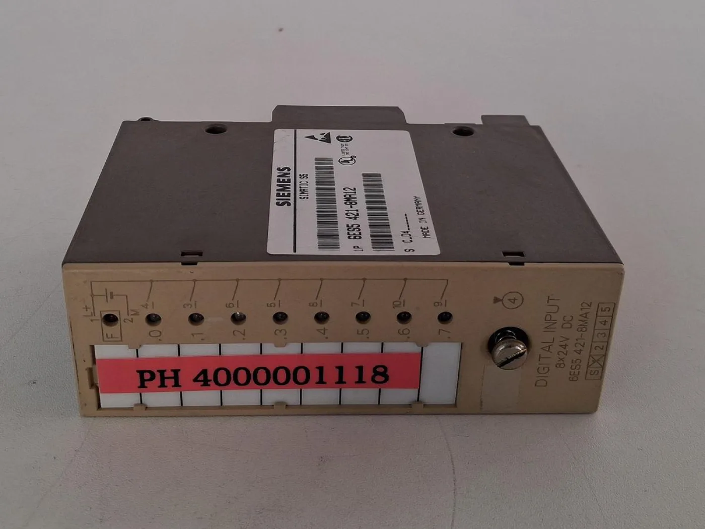 Siemens SIMATIC S5 6ES5 421-8MA12 Digital Input Module - 1