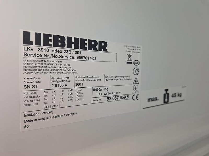 Liebherr Hausgerate LKV 3910 Spark Free Refrigerator