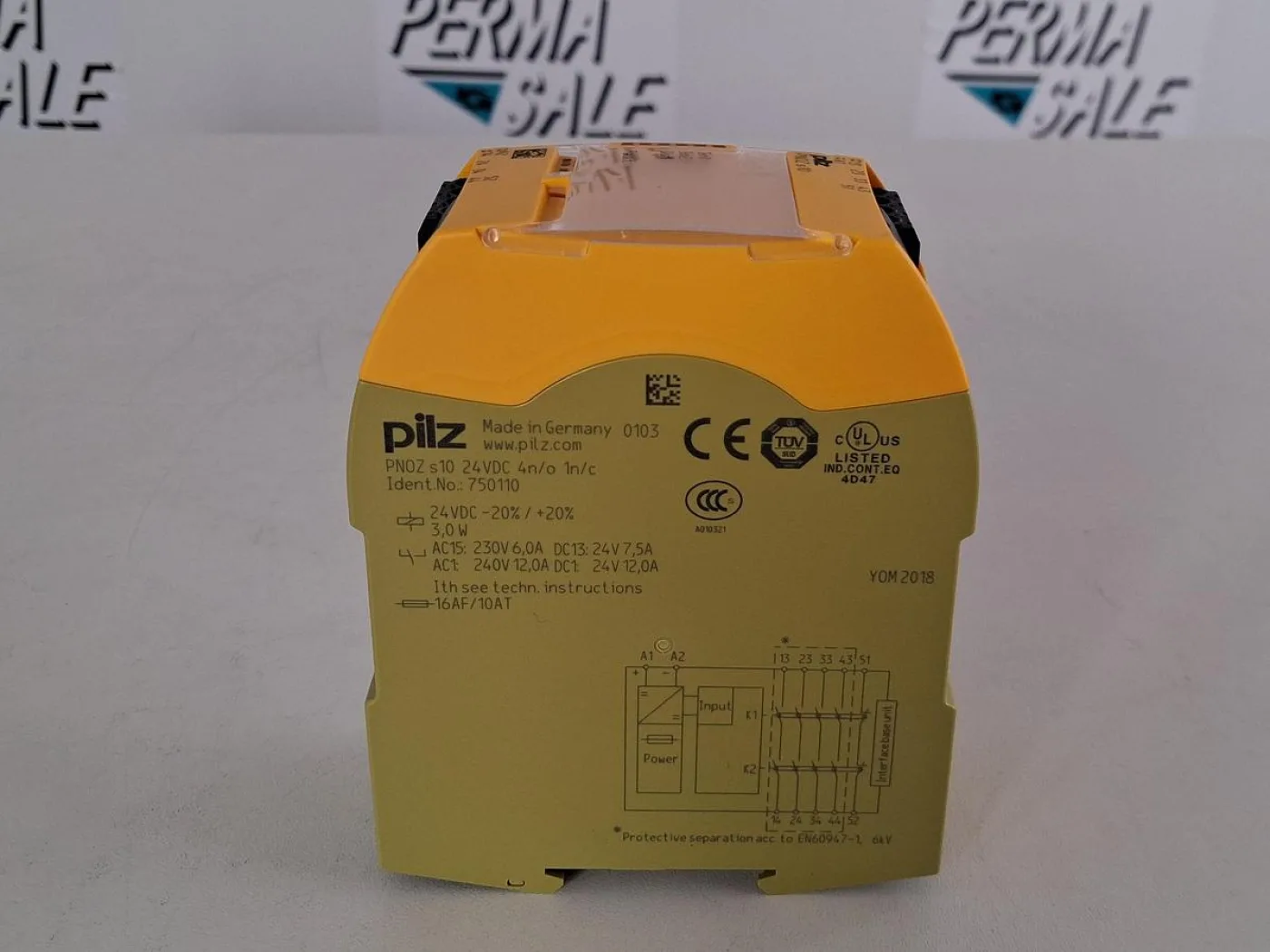 Pilz PNOZ s10 Safety Relay 24 V DC - 1