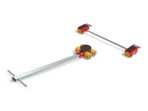 Transportfahrwerk Panzerrollen Set HTS ECO-Skate I30L+S / 6t Traglast Art.-Nr. 10.030.00.10