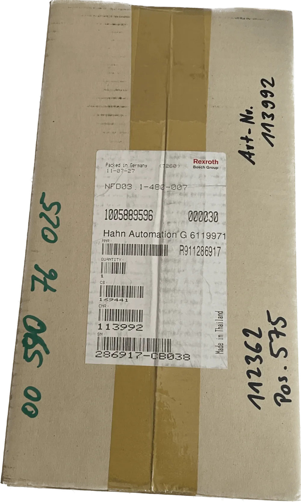 Rexroth Netzfilter / Power Line Filter NFD03.1-480-007