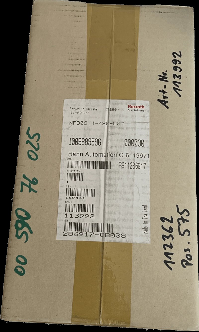 Rexroth Netzfilter / Power Line Filter NFD03.1-480-007