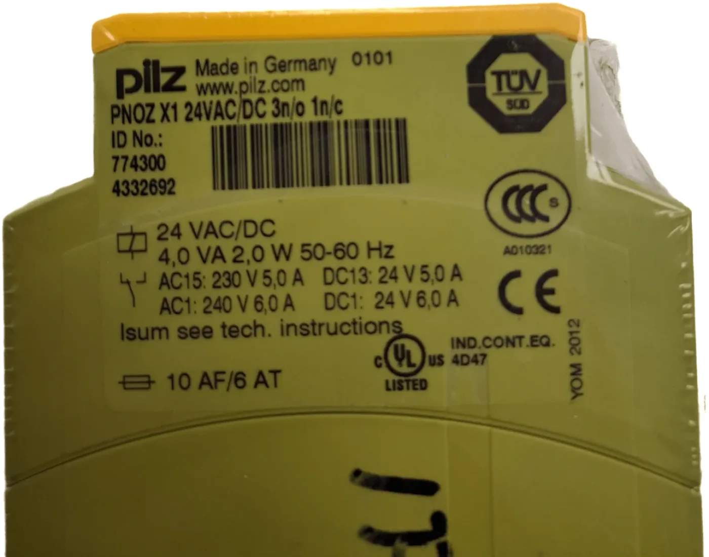 Pilz PNOZ X2.9P 24VDC 3n/o 1n/c - 2