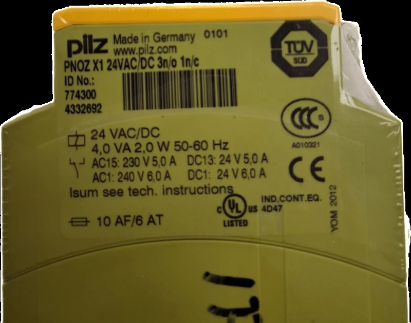 Pilz PNOZ X2.9P 24VDC 3n/o 1n/c