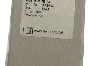 Festo Einschaltventil HEE-D-MINI-24