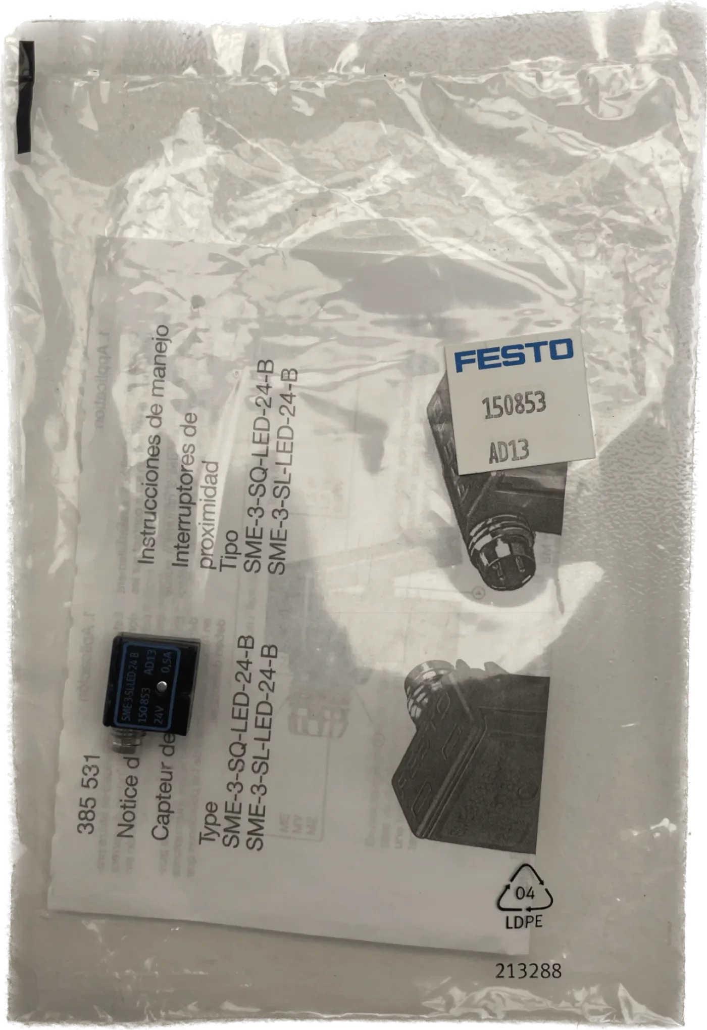 Festo Näherungsschalter SME-3-SL-LED-24-B - 1