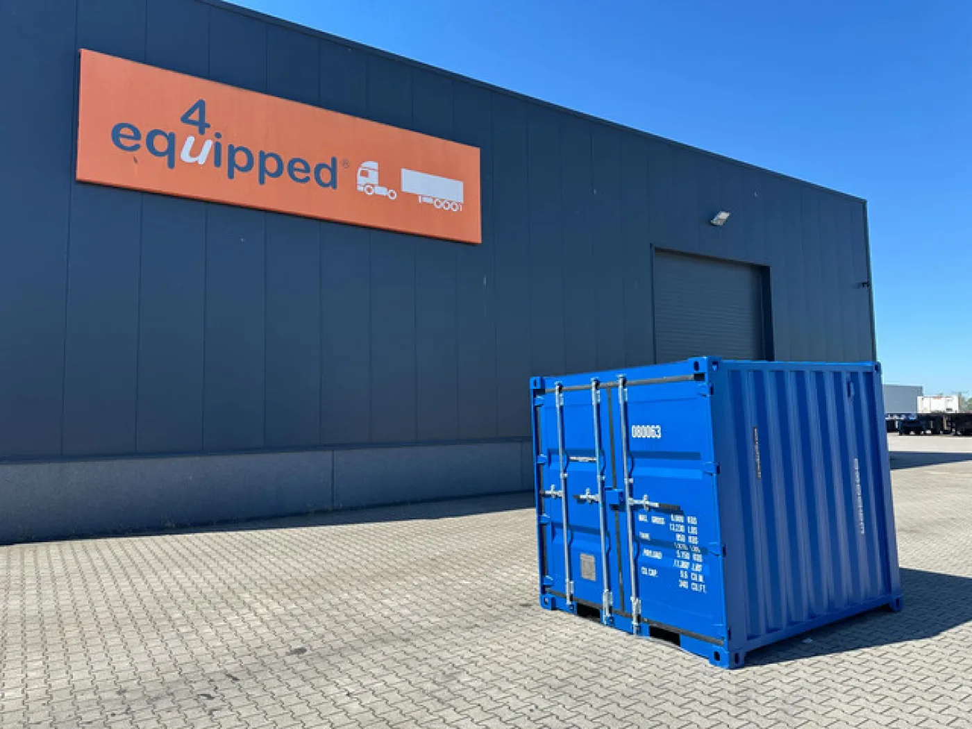 NEW 8FT DV CONTAINER STANDARD - 1
