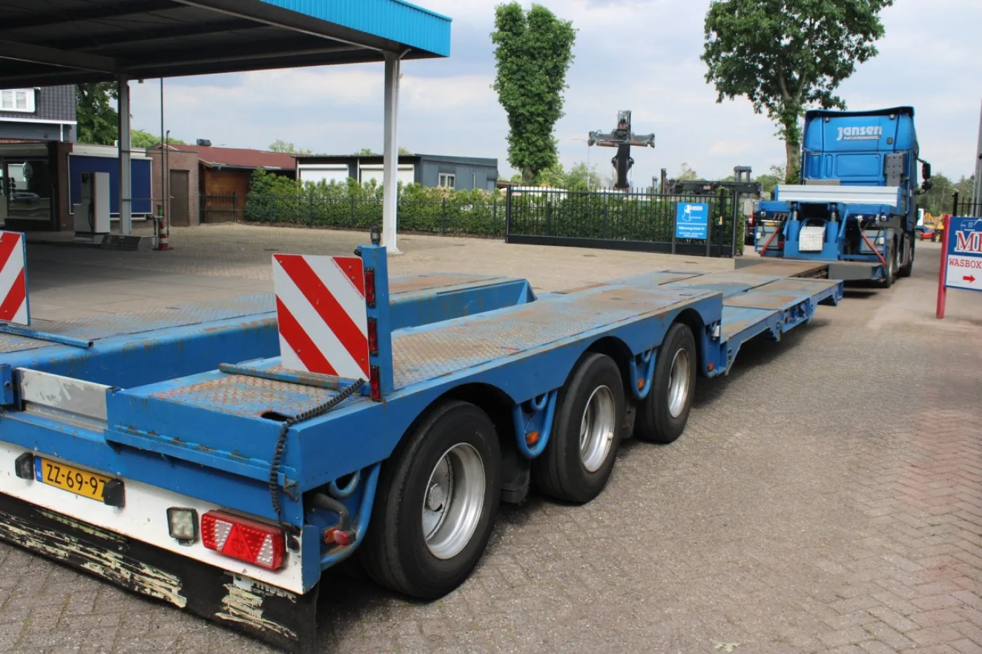 C.C.D. SS480 Low bed / 3 Axle / expandable - 2