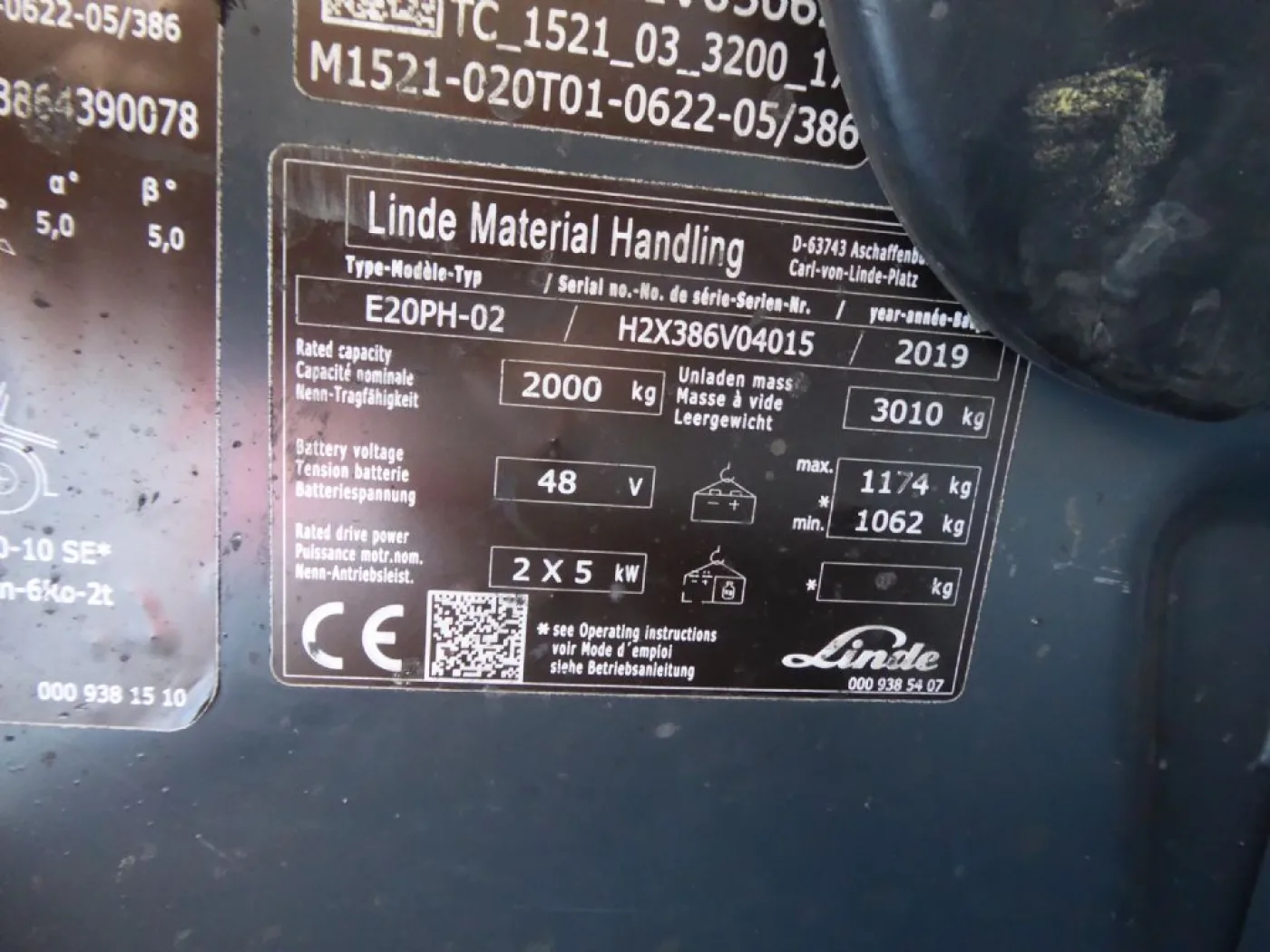 Linde E20PH-02 - 3
