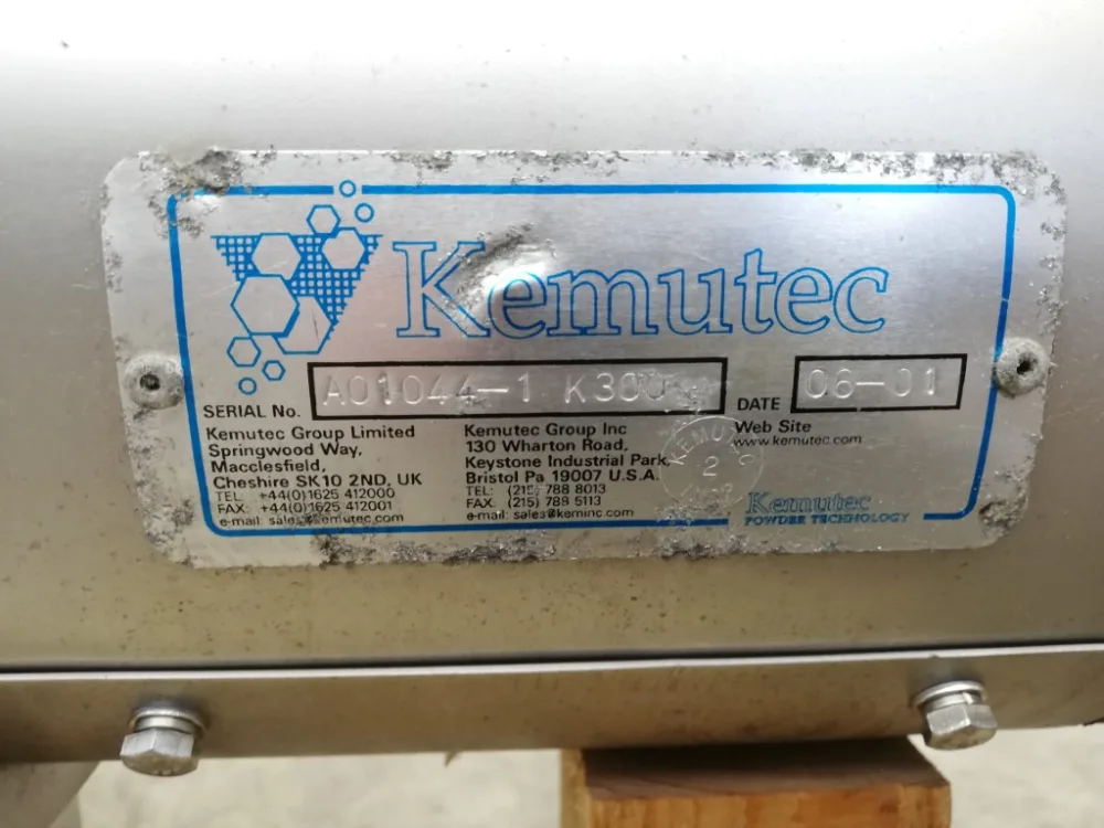 Kek Kemutec K 300 - Rotating sieve