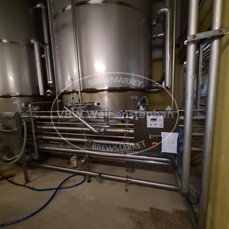Mixing tank system (with 3 tanks)