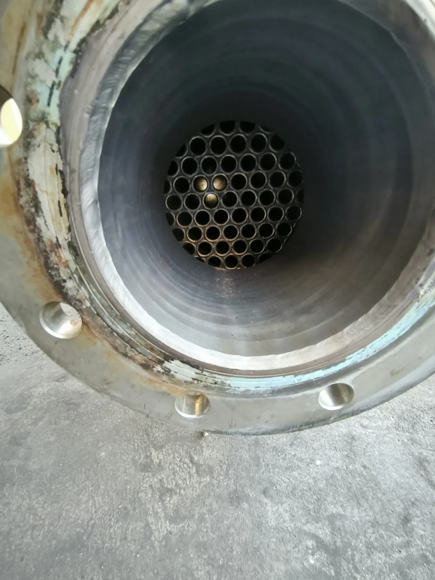TUBULAR HEAT EXCHANGER MCS 5 M2 IN STAINLESS STEEL - 4