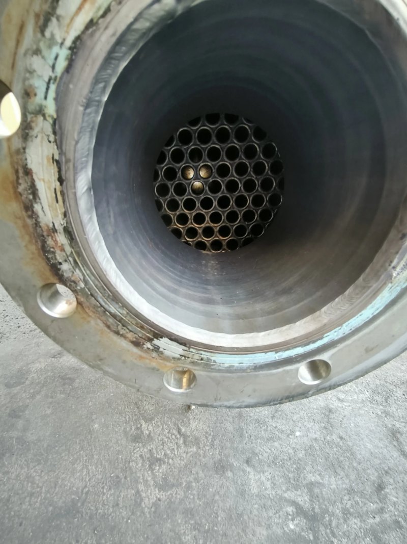 TUBULAR HEAT EXCHANGER MCS 5 M2 IN STAINLESS STEEL