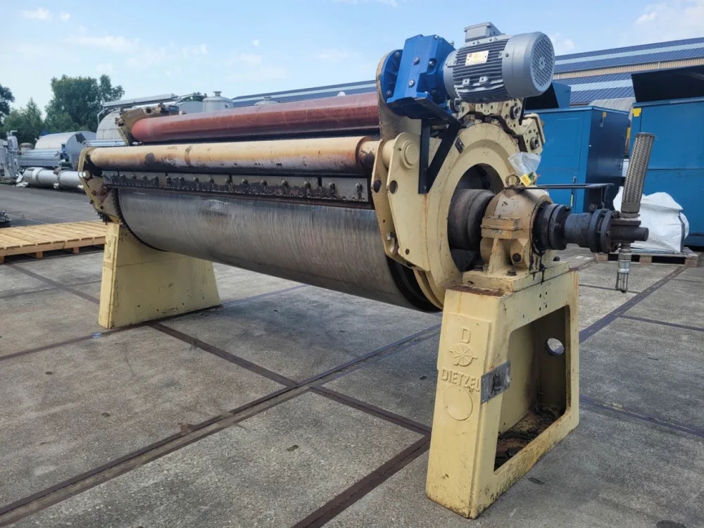 Wurm Dietzel Dia. 991x2800 mm "single drum dryer" - Roll dryer