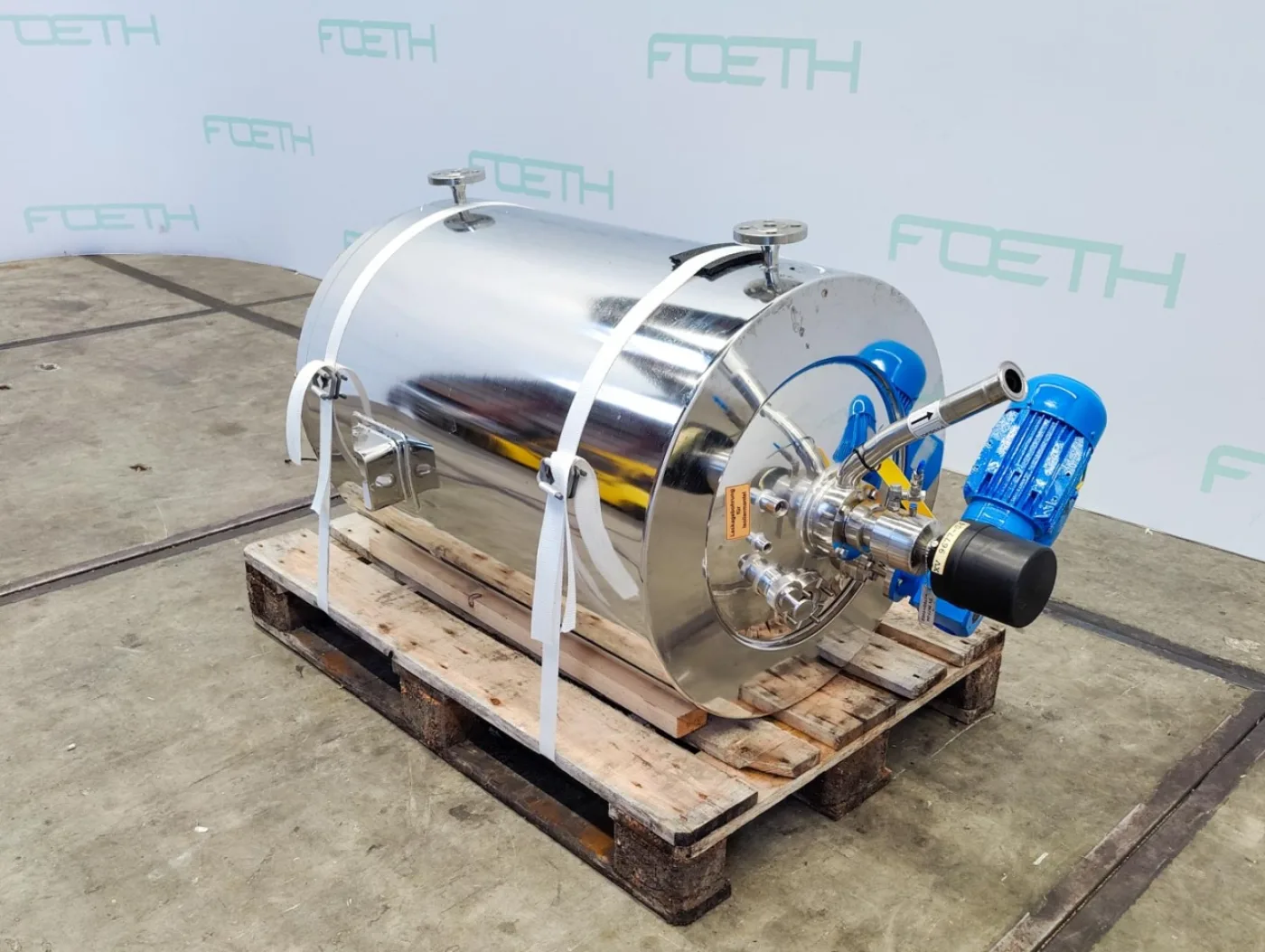 Edelstahl Maurer 167 Ltr. - Mirror-Polished Fraction Collector (Pharma Design) - Bioreactor - 3