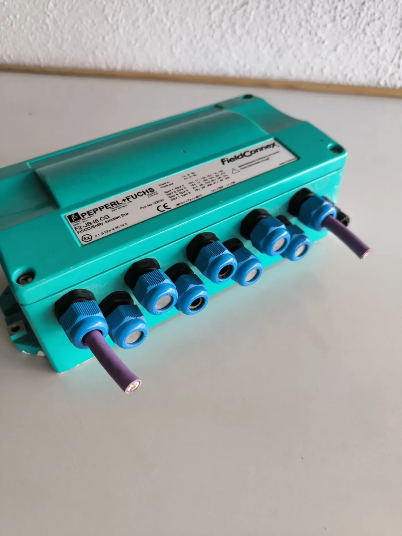 JUNCTION BOXES PEPPERL + FUCHS F2-JB-I8.CG ATEX - 2