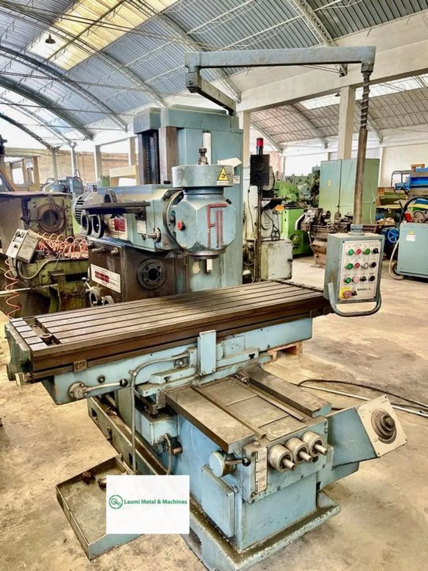 BED MILLING MACHINE, FIL - Laxmi Metal & Machines, Rohtak - 1