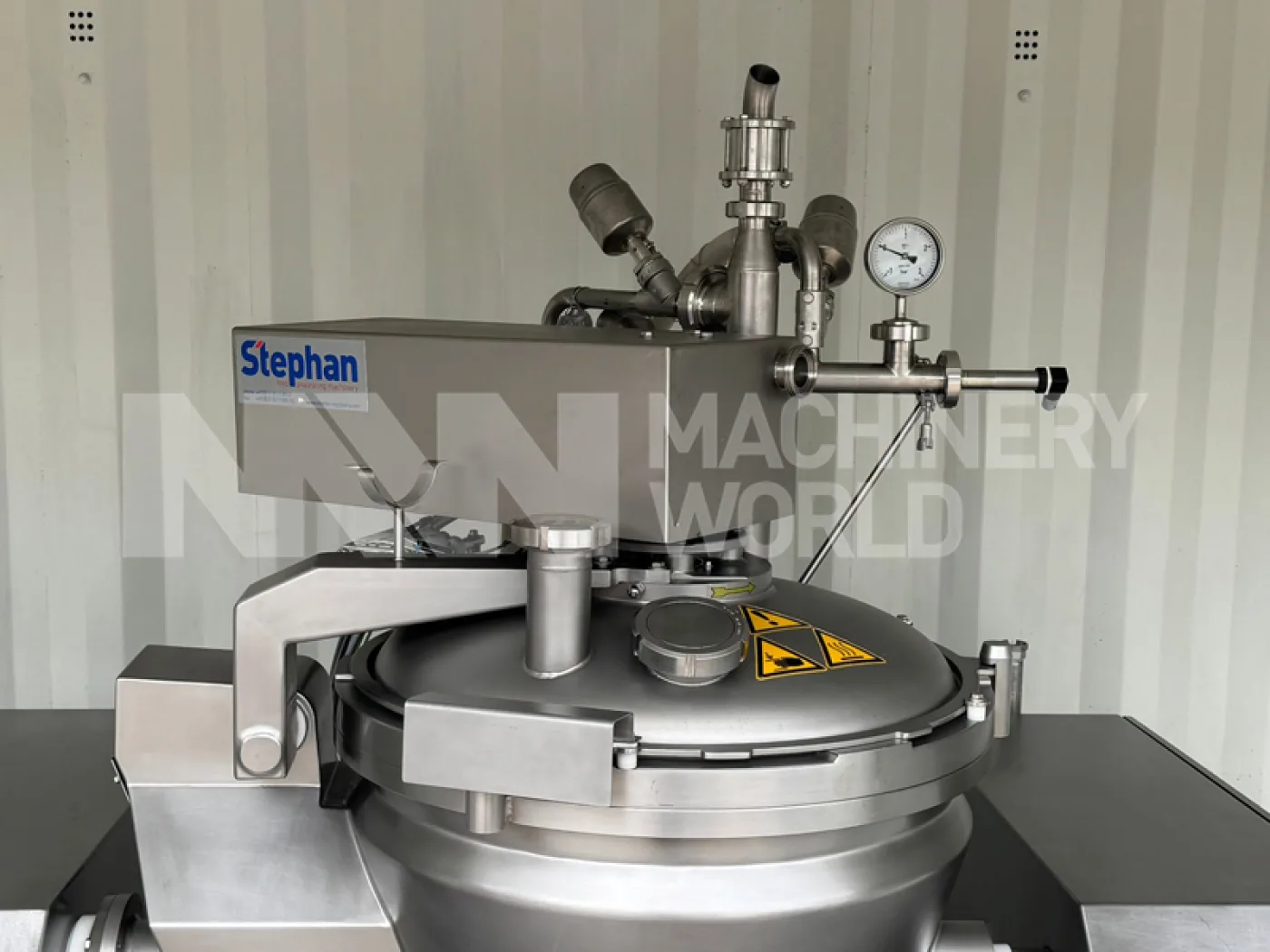 Stephan UM130 Double Jacketed Universal Process Mixer (Year 2019) - 5