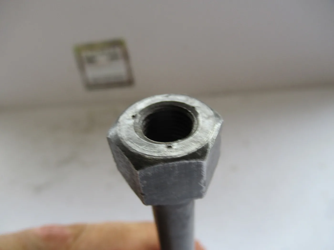 Kopbout met gat - 2