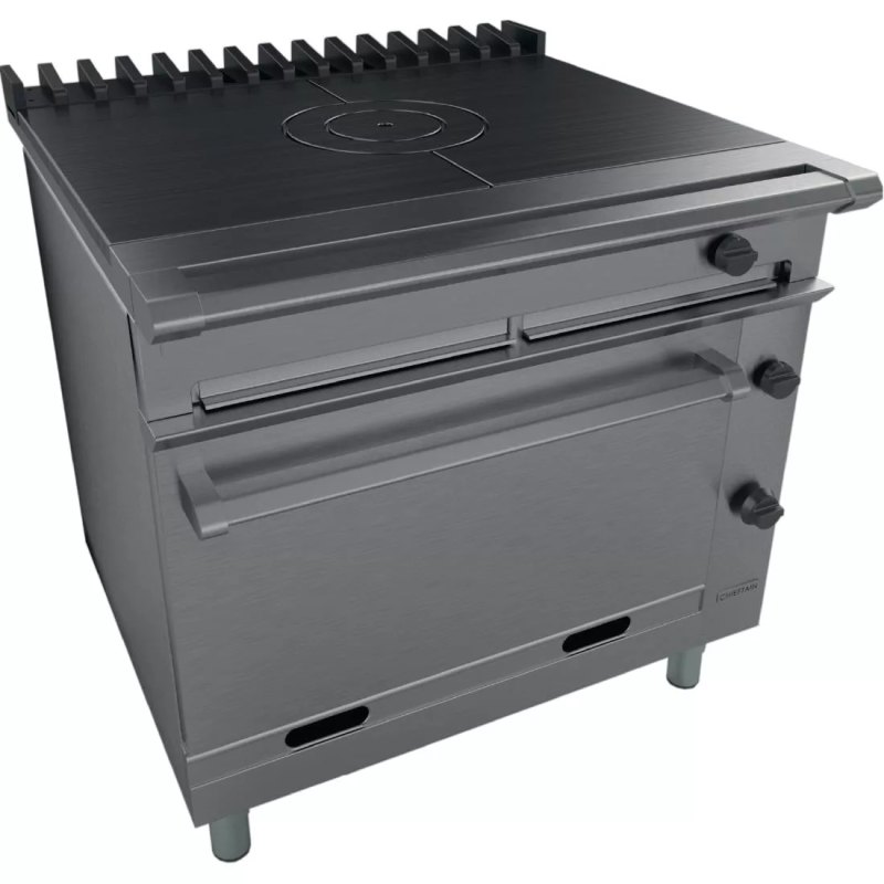Falcon Chieftain Single Bullseye Natural Gas Oven Range G1006BX-N - islandcatering