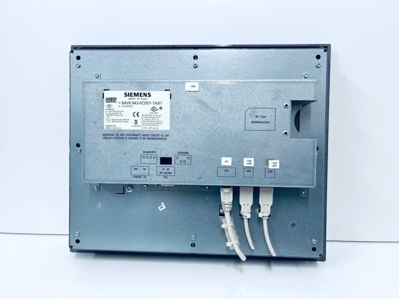 Siemens SIMATIC MP277 10" Touch 6AV6643-0CD01-1AX1 C-D3G87053