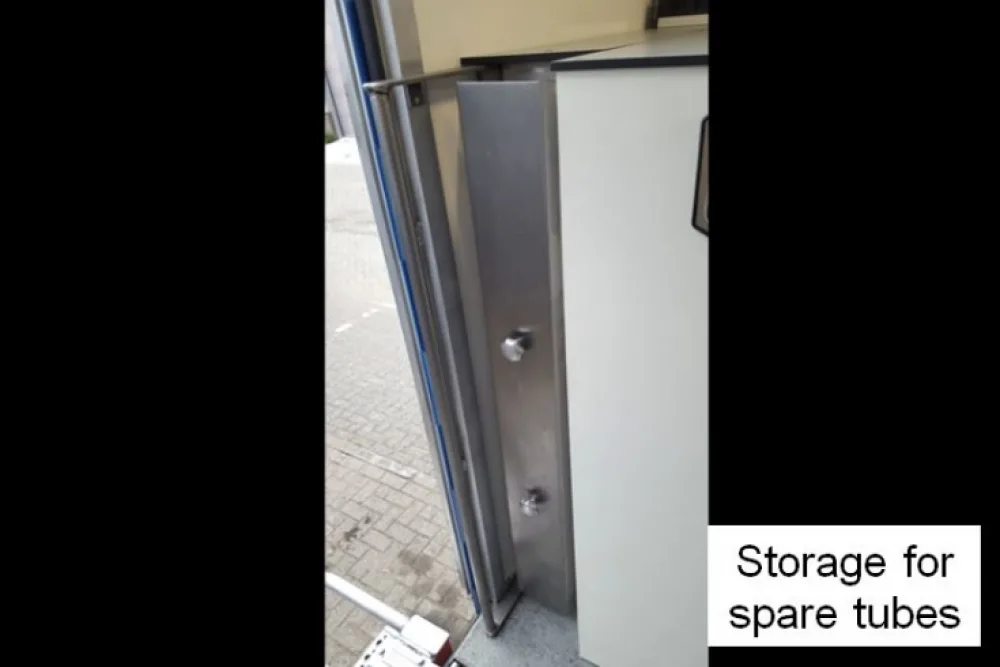 Storage Facility for Spare Tubes