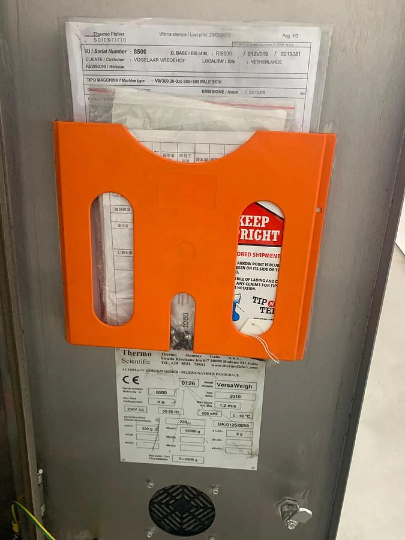 2010 Thermo Scientific Checkweger, VersaWeigh - 8