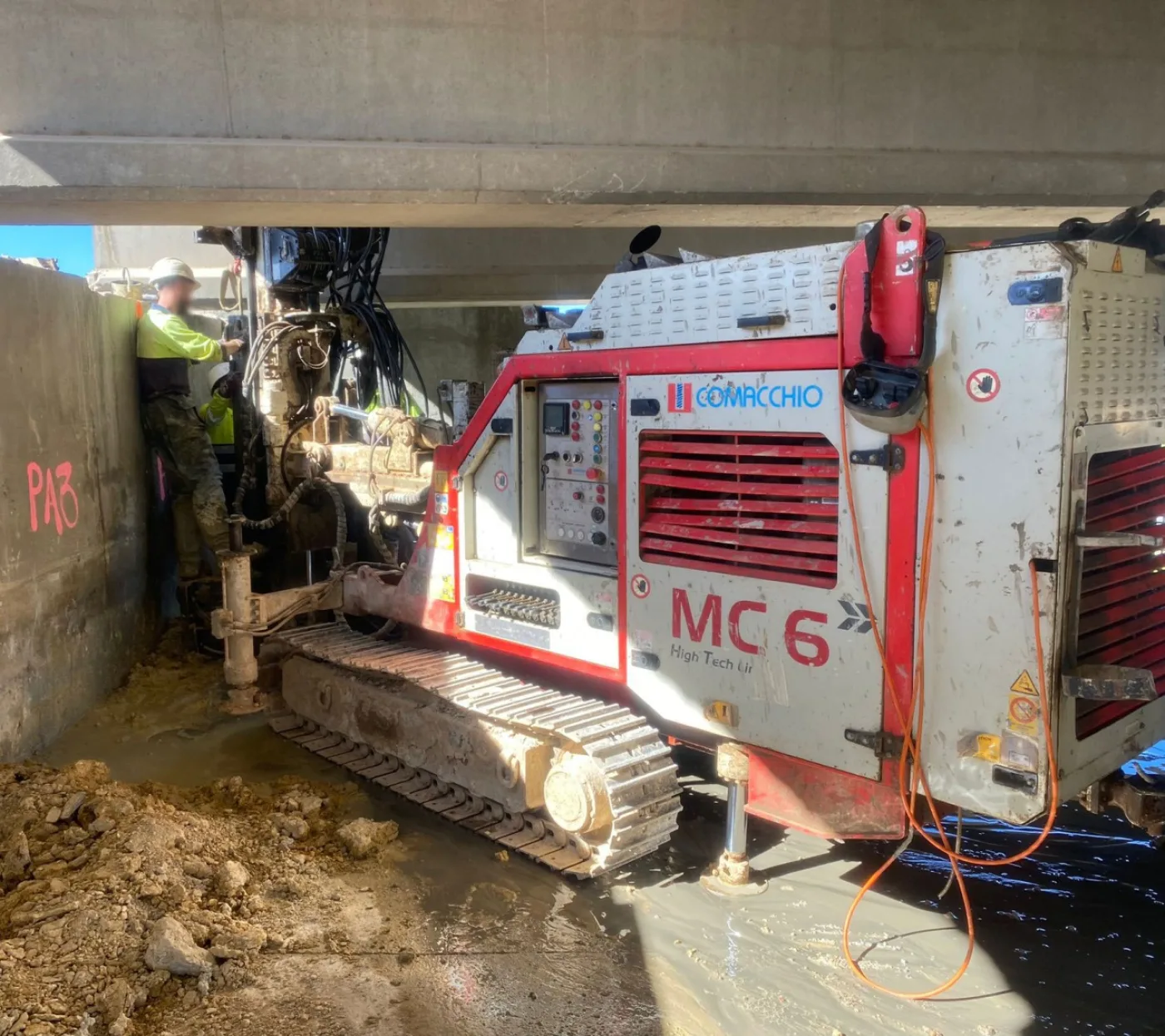 Comacchio MC6 Micro Piling Rig - 1