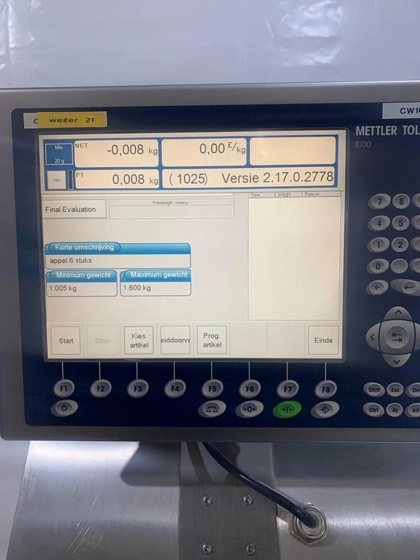 2007 Mettler Toledo - Garvens Checkweger, PAS 3012 - 6