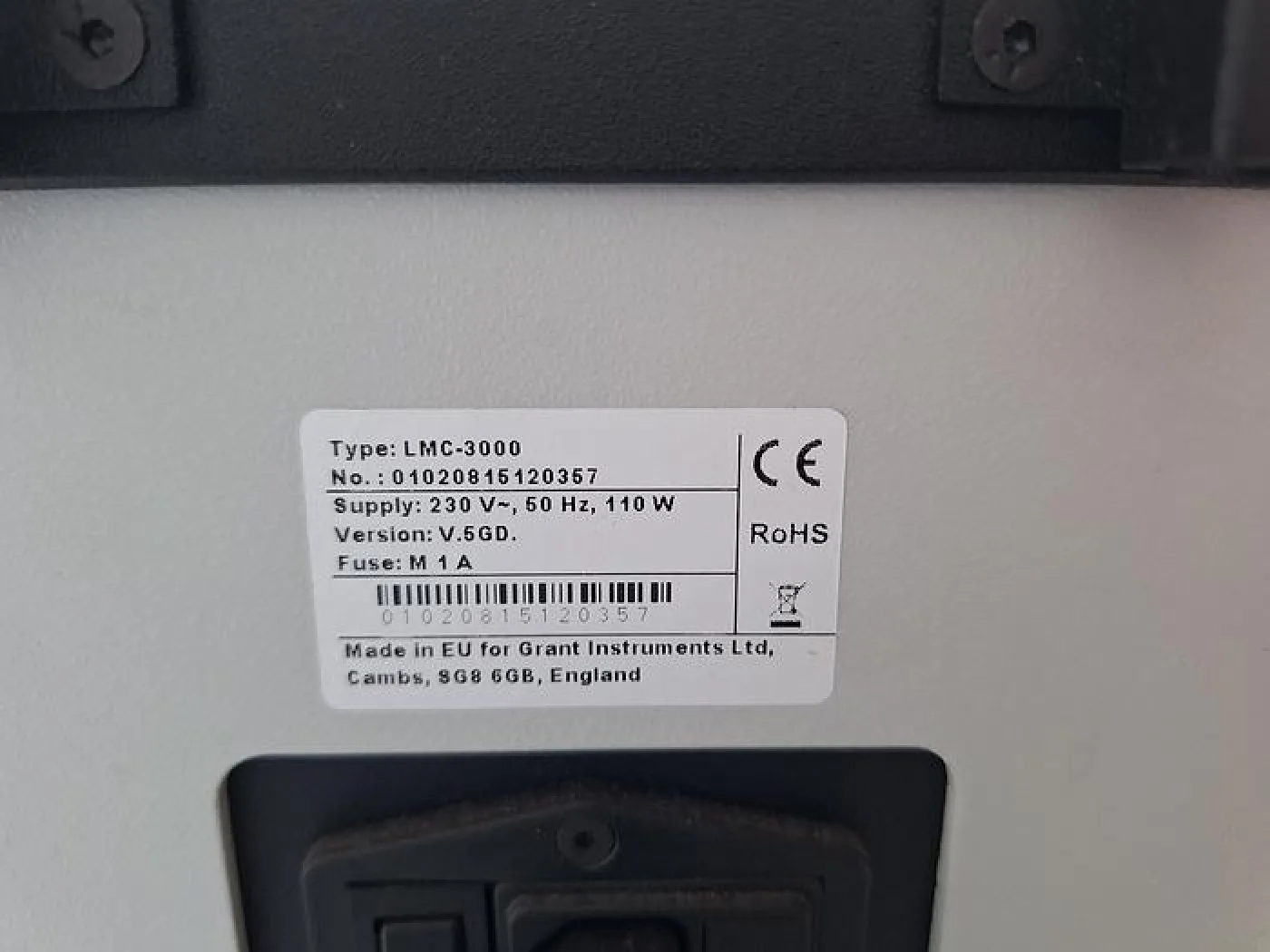 Grant Instruments LMC-3000 Centrifuge - 6