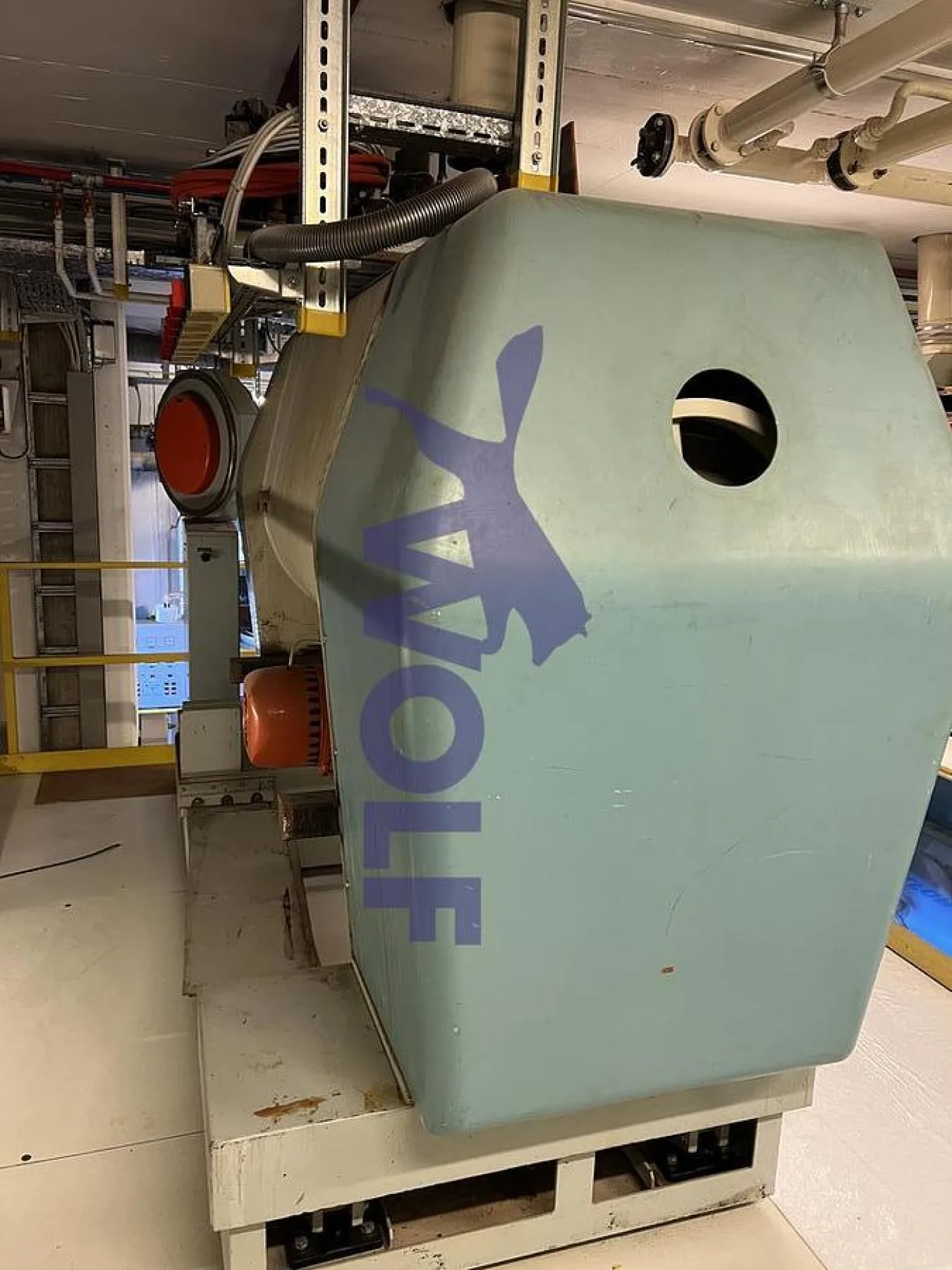 Horizontalmischer BÜHLER - Type SMC-800 mit ca. 800 kg Inhalt. - 6