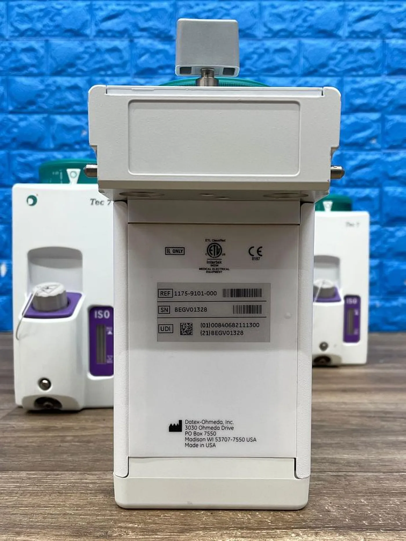 GE Datex-Ohmeda TEC 7 Isoflurane REF: 1175-9101-000 - 5