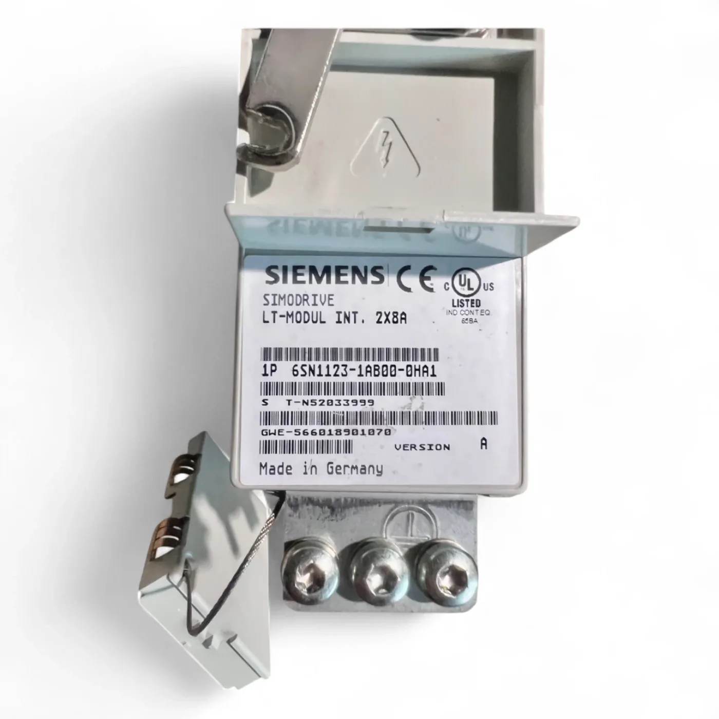 Siemens Simodrive U/E-Modul INT.-EXT. 5/10kW Art.-Nr. 6SN1146-1AB00-0BA1 z. B. für IMA Maschinen - 3