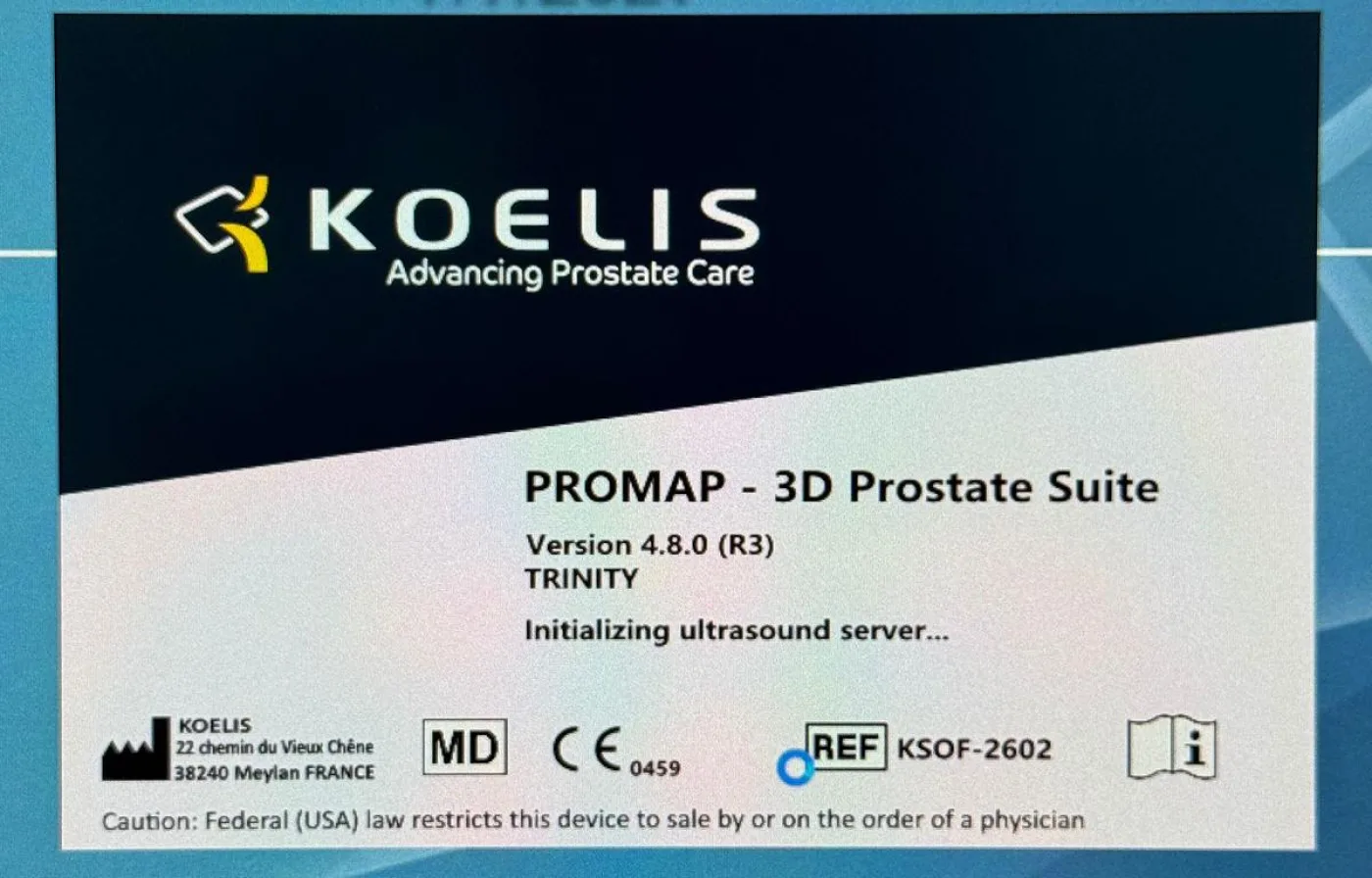 Koelis Promap - 3D Prostate Suite REF: KURO-3000 YOM: 2017 No Transducers Included - 6