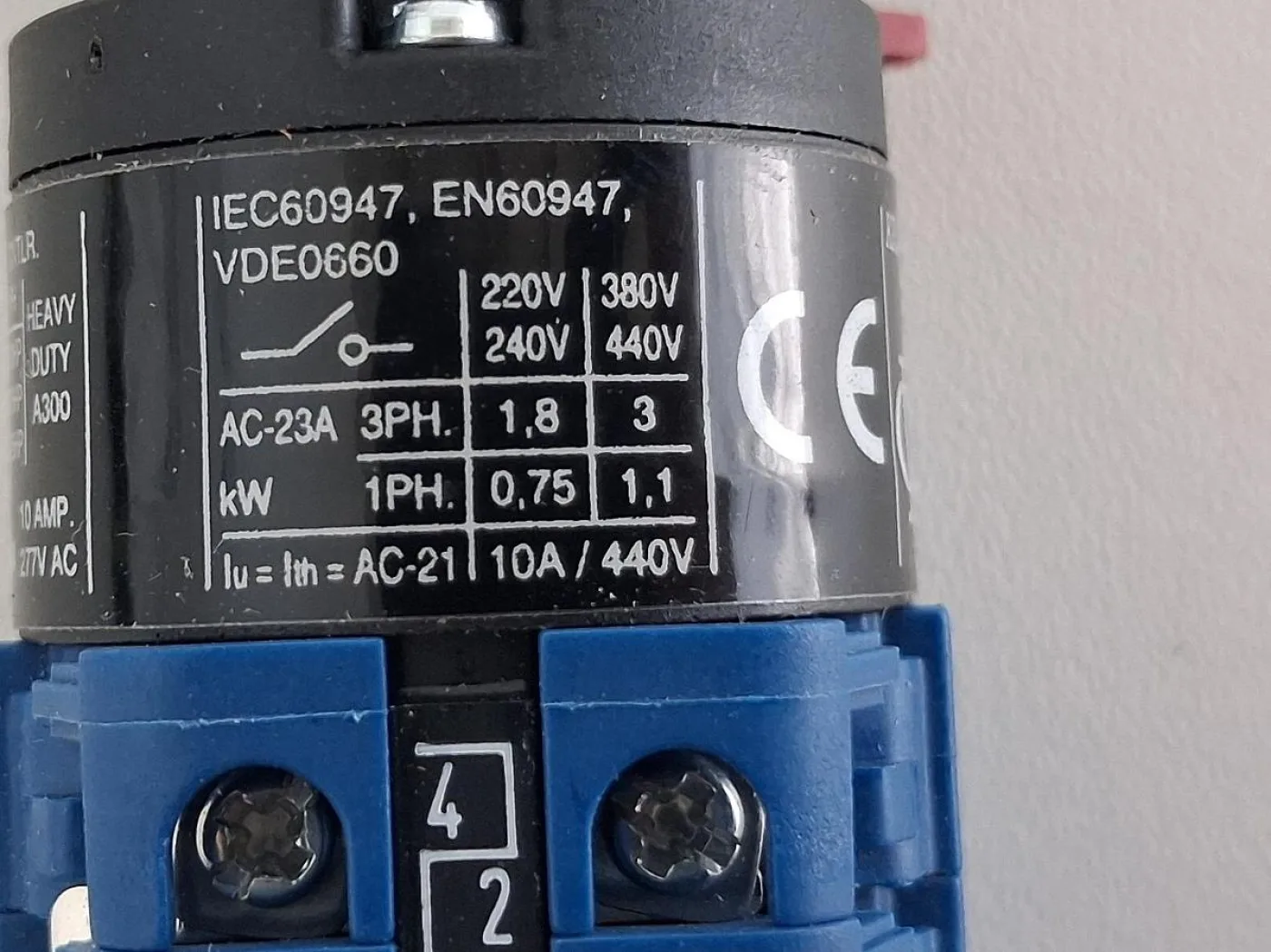 Kraus & Naimer CA4 A243 AT16F206 Nockenschalter 5-Stellungen - 4