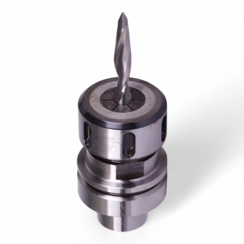 HSK 63 F Spannzangenfutter mit VHM Schaftfräser 69 x 11