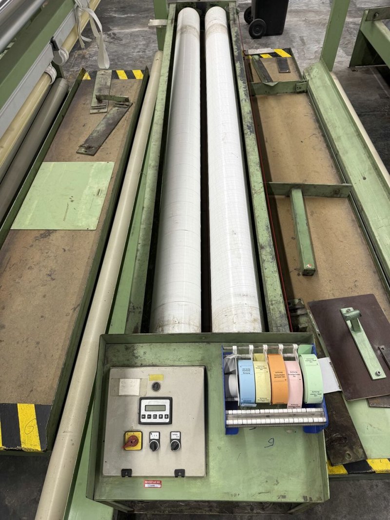 2x Scholze – Bauch - big roll batcher winder, ww 380 cm (153”)