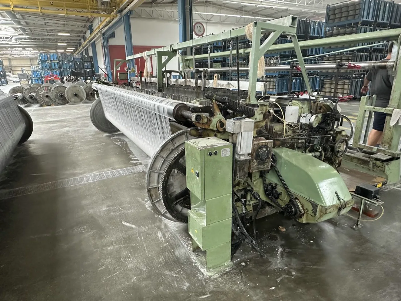 8x Sulzer - PU 183 ES 110 E10 D2 projectiel weefmachine - 5