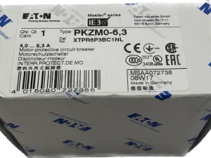EATON Motorschutzschalter mit Drehschalter PKZM0-6,3