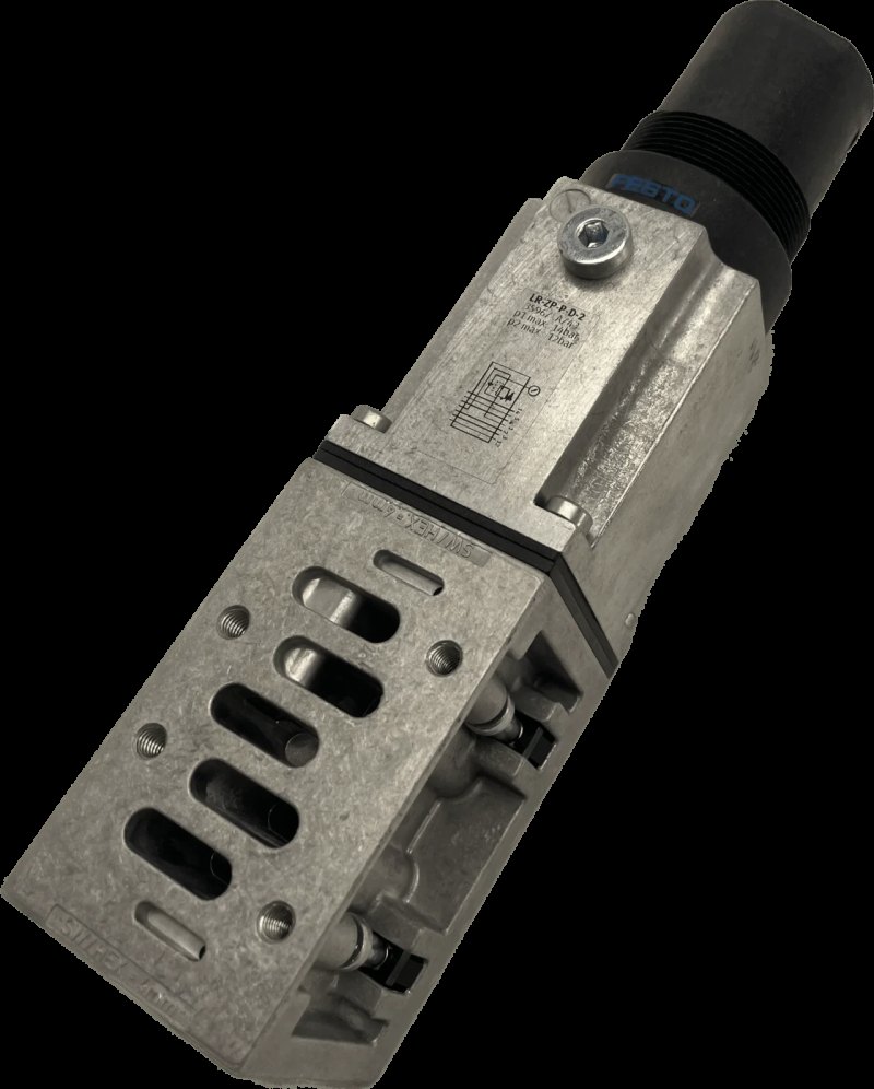 Festo Druckregler-Zwischenplatte LR-ZP-P-D-2