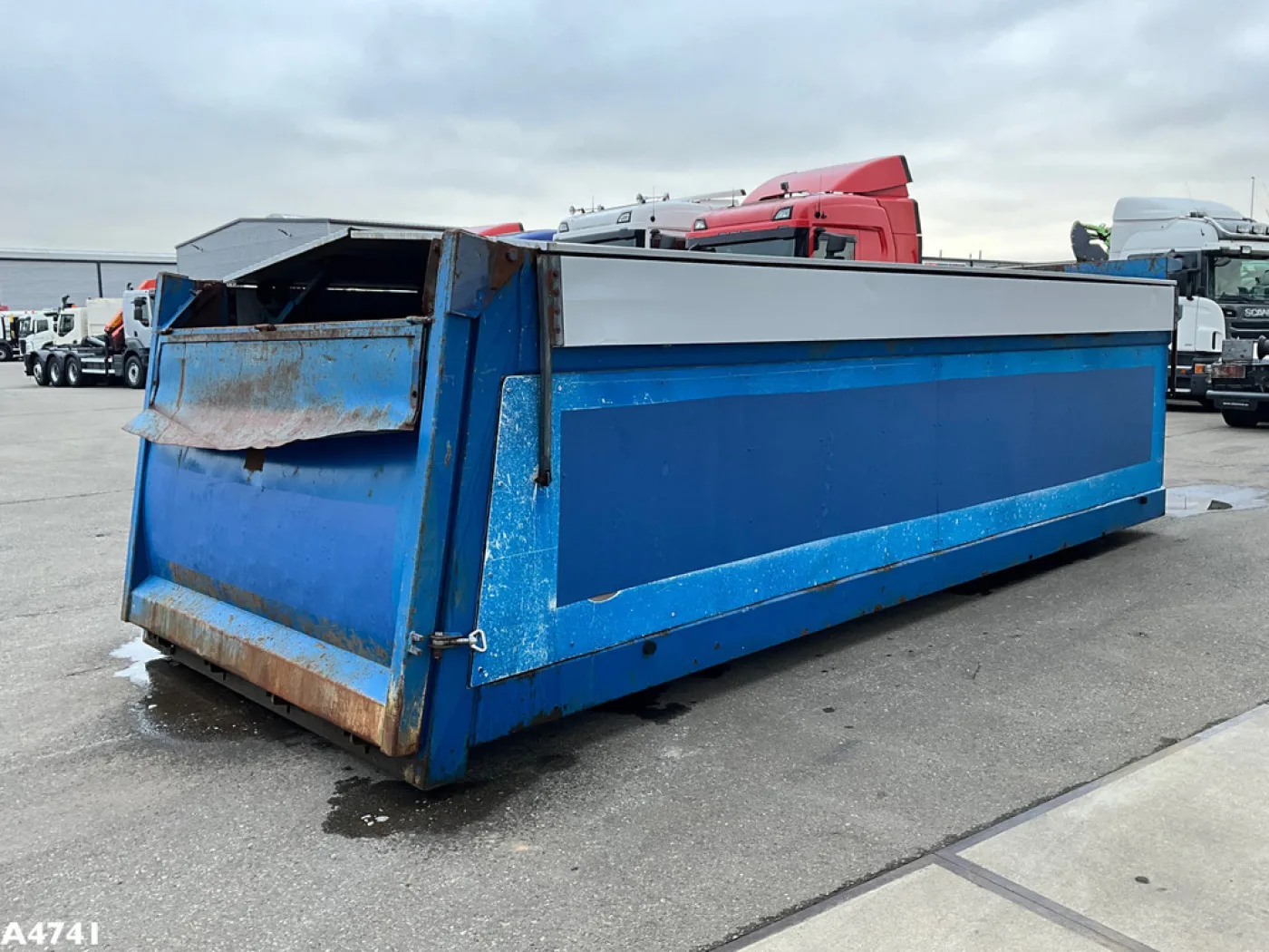 Container 21m³ met Hydraulische milieukleppen - 3
