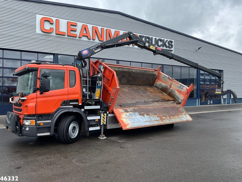Scania P 320 HMF 14 Tonmeter Z-kraan Just 199.760 km!