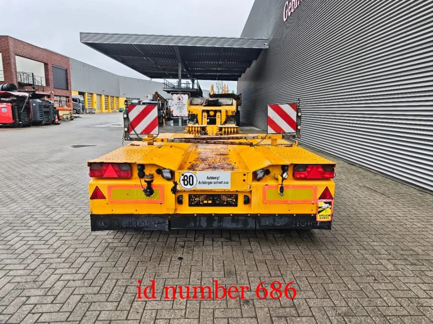 Goldhofer STZ-VL3-36/80A 5 Meter Extandable + 5 Meter Extensions! - 5