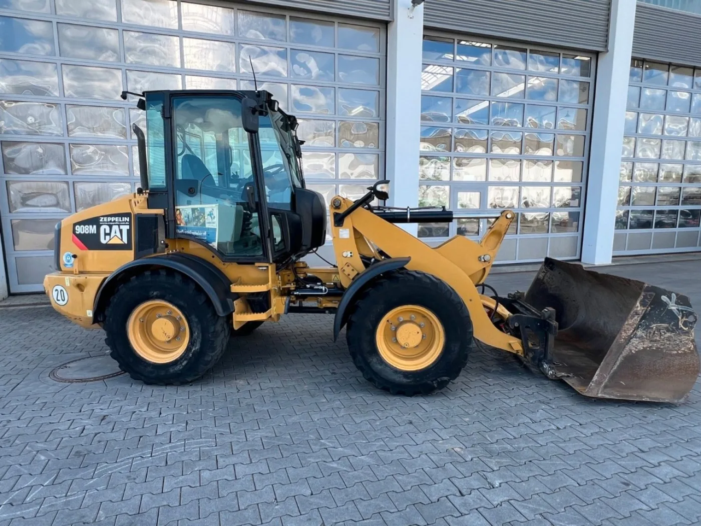 Cat 908M / 1.554h / Gabel / Schaufel - 3