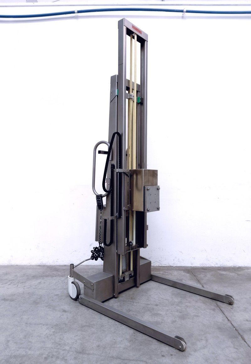 CARRELLO ELEVATORE CON PIASTRA ROTANTE – HOVMAND – MOD. S-1946