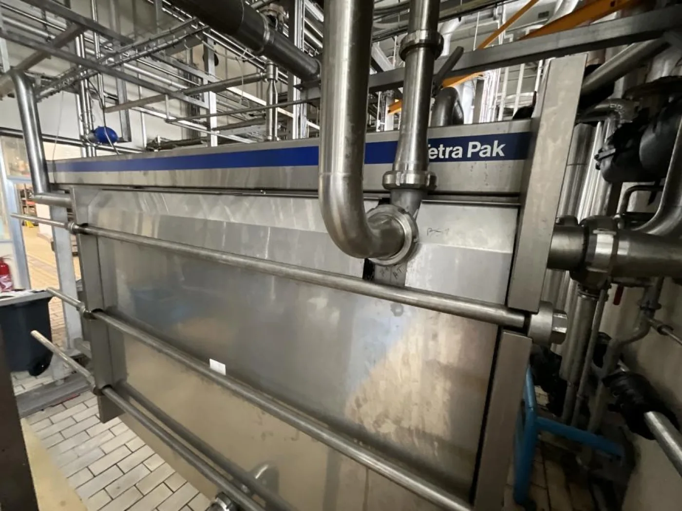 2011 Alfa Laval Alfa Laval Tetra Pak C10-KSM 993 Litre Stainless Steel Plate and Frame Heat Exchanger w Flow Meter - 6