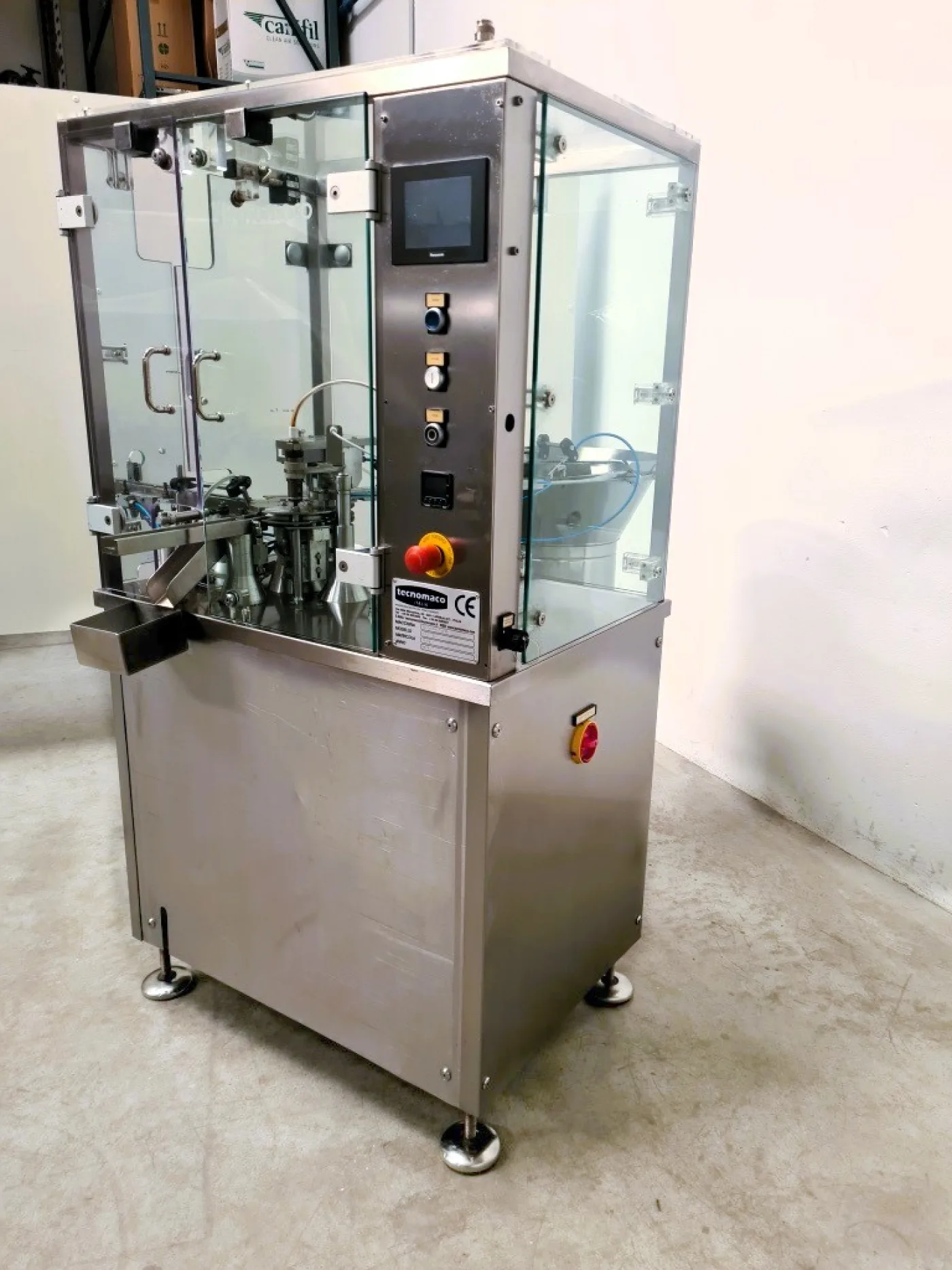 MICRODOSATRICE E TAPPATRICE – TECNOMACO – MOD. MC1 NS - 4