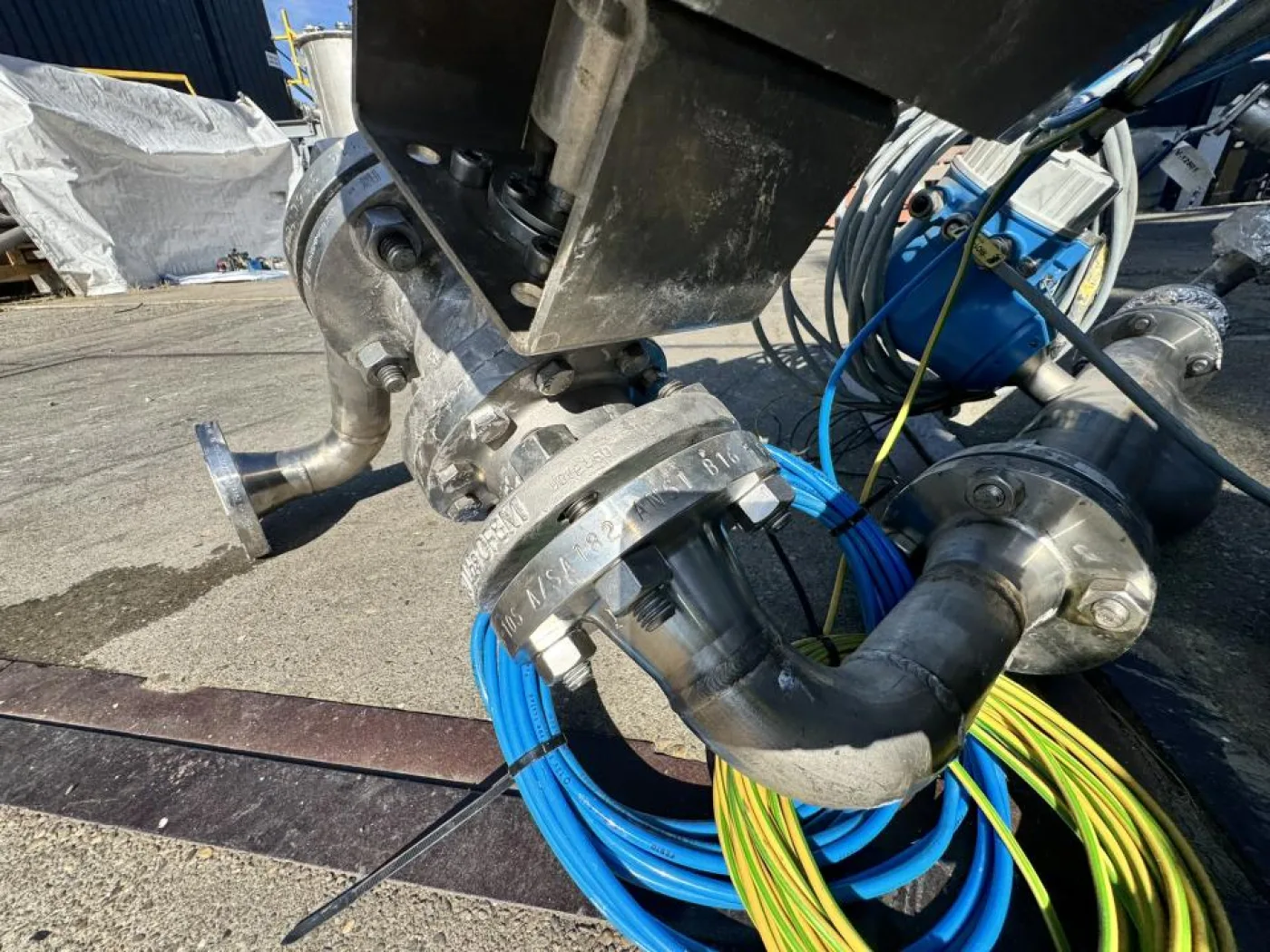 2019 EVAC Pneumatic actuated ball valve assembly with flowmeter - 6