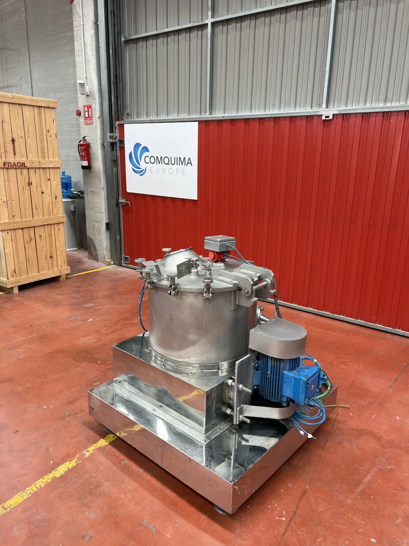 ATEX CENTRIFUGE RIERA NADEU 100F-600 STAINLESS STEEL WITH CONTROL PANELS - 6